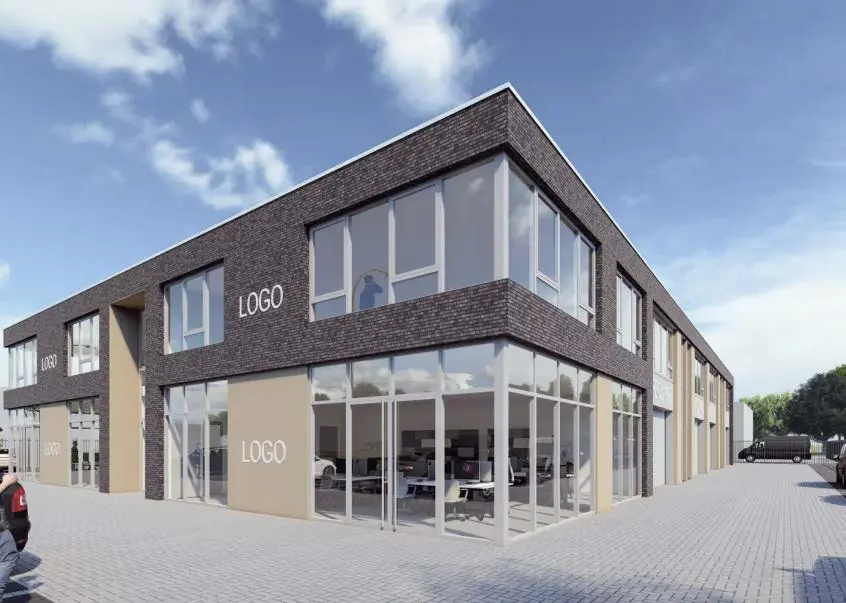 Modern kantoorgebouw